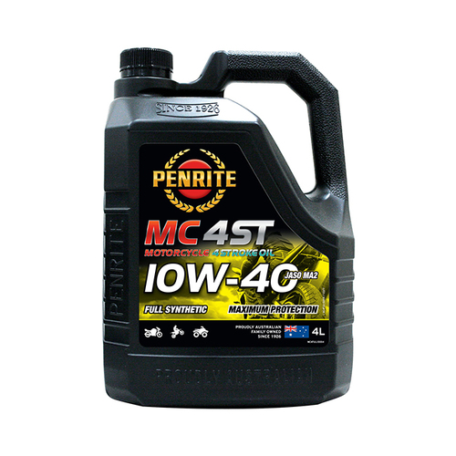 Penrite MC-4ST 10W-40 FULL SYNTHETIC 4 LTR