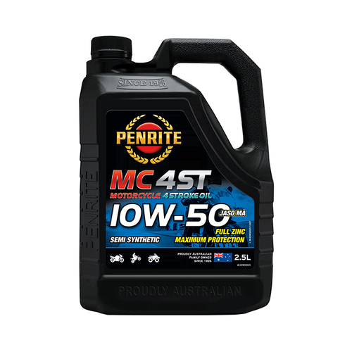 Penrite MC-4ST 10W-50 SEMI SYNTHETIC 2.5 LTR