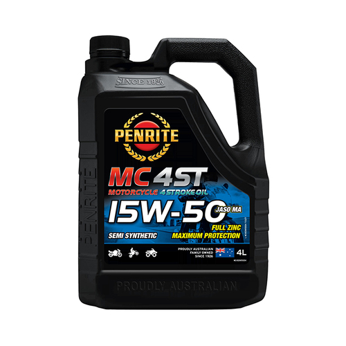 Penrite MC-4ST 15W-50 SEMI SYNTHETIC 4 LTR