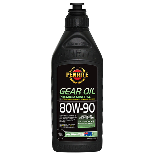 Penrite Gear Oil 80W-90 Premium Mineral 1 Litre