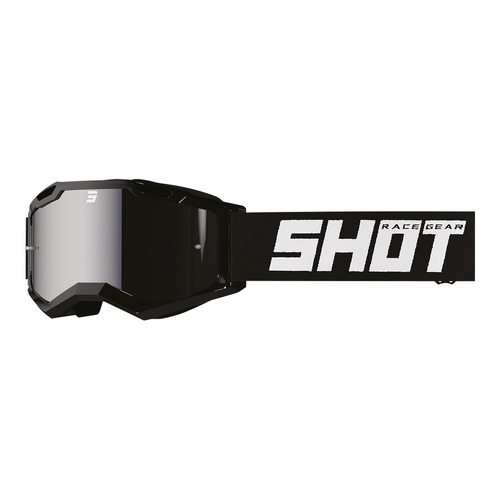 Shot Assault 2.0 Solid Goggles (w/ Silver Iridium Lens)