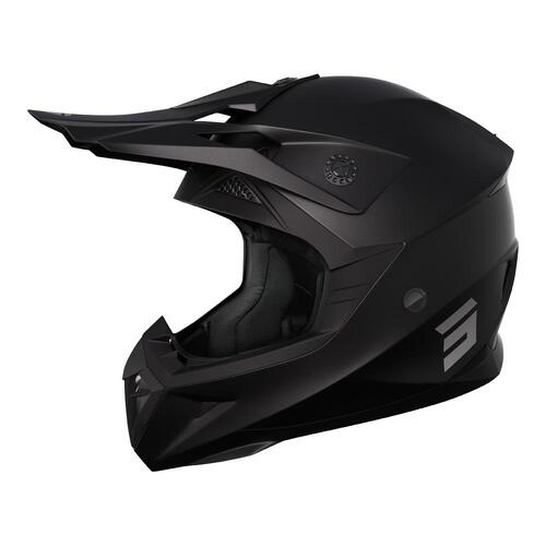 Shot Pulse Helmet - Solid 2.0 Matt Black