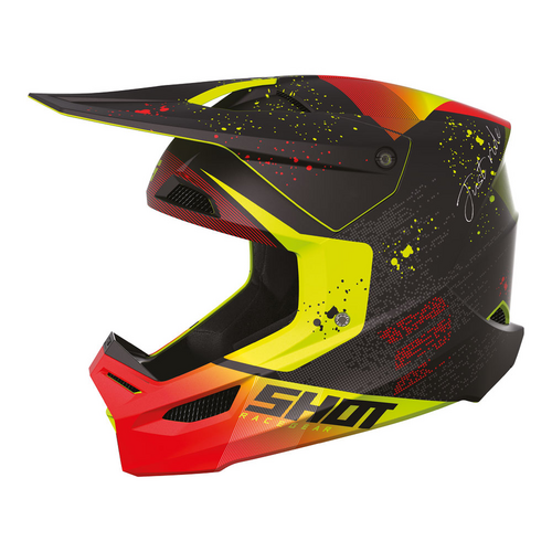Shot Furious Kid Helmet - Matrix