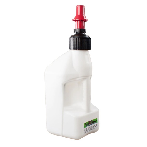 Tuff Jug 2.7 Gal/10 Litre White With Red Ripper Cap