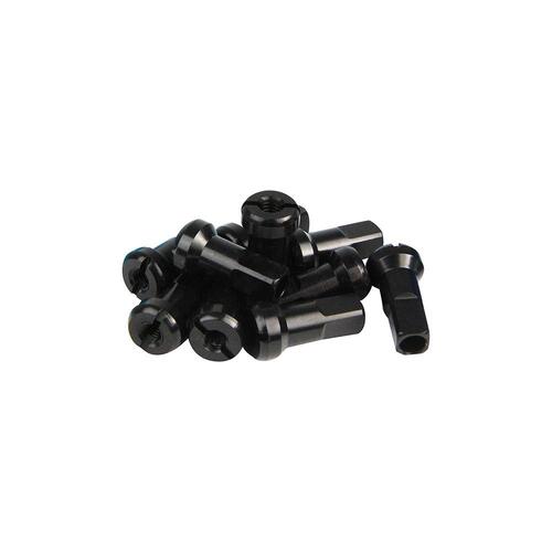States MX Alloy Spoke Nipple - Rear 8 Gauge - Black