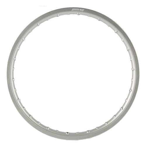 States MX Rim 18 x 2.15 / 32H - Silver