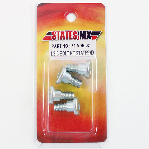 States MX Disc Bolt Kit (4pc) KXF Rear