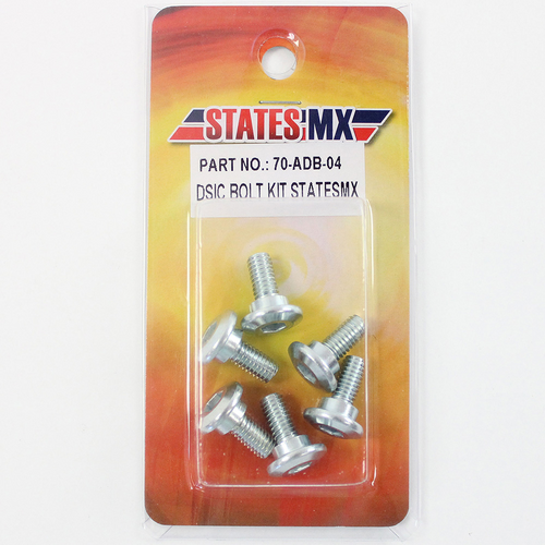 States MX Disc Bolt Kit (6pc)
