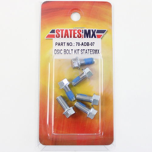 States MX Disc Bolt Kit (6pc)