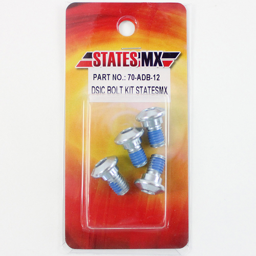 States MX Disc Bolt Kit (4pc)