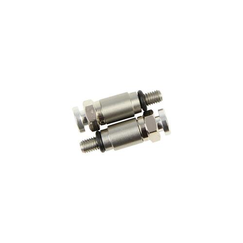 States MX Fork Bleeder Valves - Silver