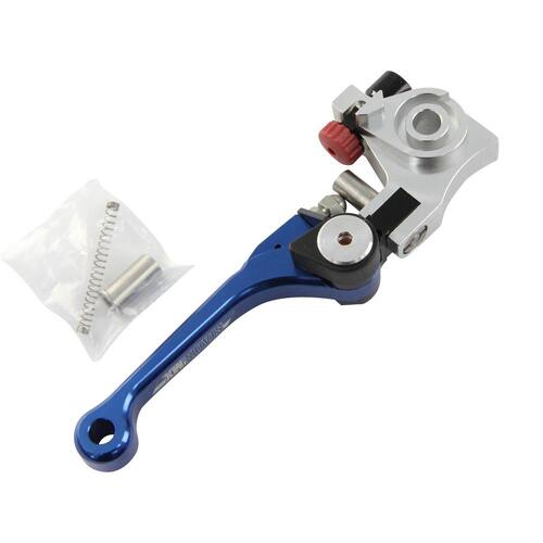 States MX Clutch Lever - Fold/Flex - HUSQ Brembo - Blue