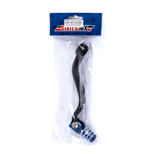 States MX Forged Gear Lever - Husqvarna - Blue