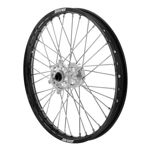 States MX Front Wheel 21 x 1.6 Kawasaki KX250F/450F 06-18 - Black/Silver