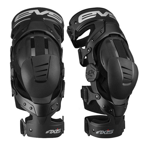 EVS Braces Axis Sport Pair - Black Black