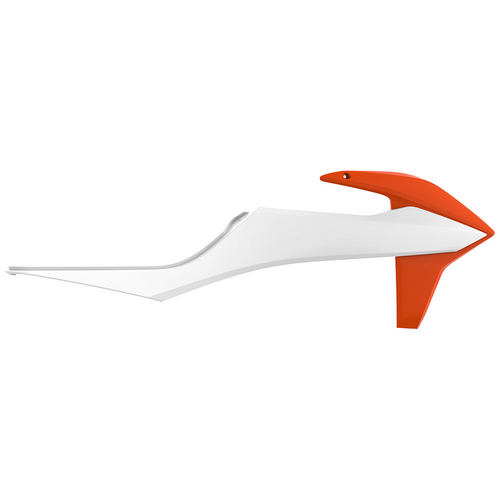 Polisport Radiator Plate KTM SX/SXF 19 Orange/White OEM