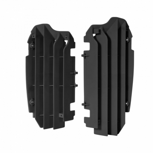 Polisport Radiator Louvers - Kaw KX250F ('13-16) - Black