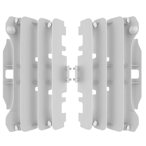 Polisport Radiator Louvers - Yam YZ250F/450F ('07-09) - White
