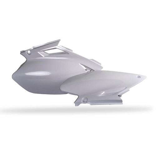 Polisport Side Covers - Yam YZ250F/450F ('03-05) - White
