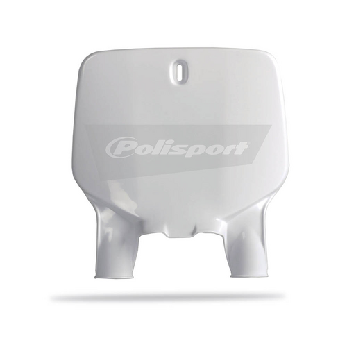 Polisport Front Number Plate - Kaw KX125/250 ('96-02) - White