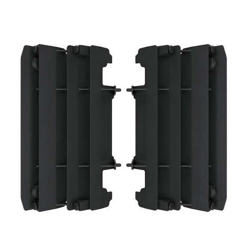 Polisport Radiator Louvers - Yam YZ125/250 ('05-20) - Black