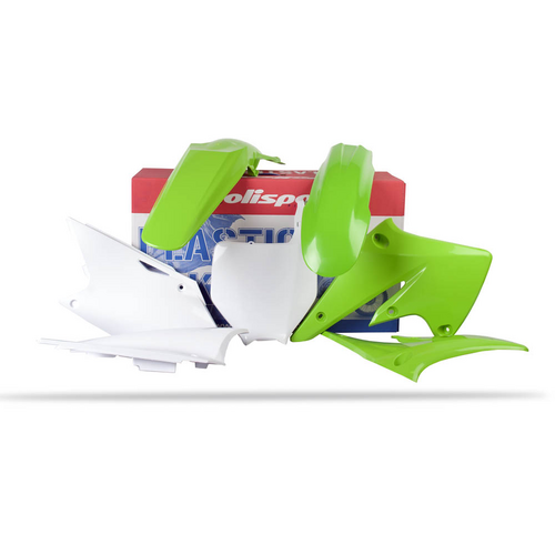 Polisport Plastics MX Kit - Kaw KX250F ('04-05) - OEM