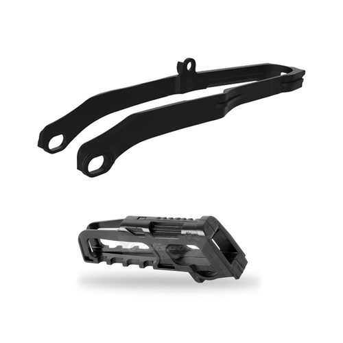 Polisport Chain Guide & Slider Kit - Hon CRF250R 18/CRF450R ('17-18) - Black