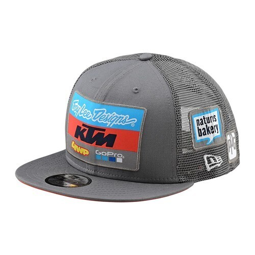 TLD 19 KTM Team HAT Charcoal OSFA