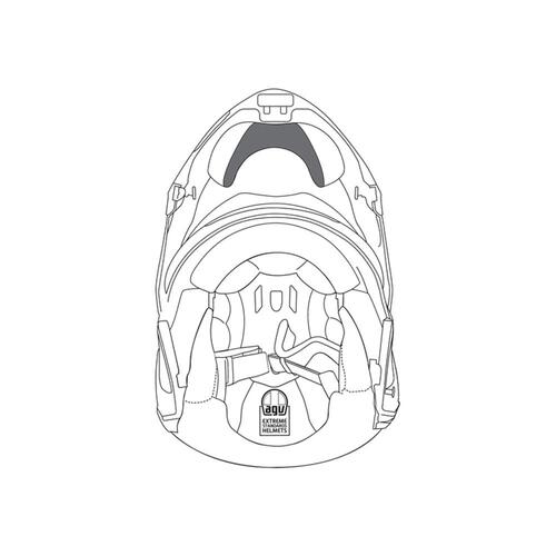 AGV Sportmodular Summer Wind Protector [Size: 2XS-L]
