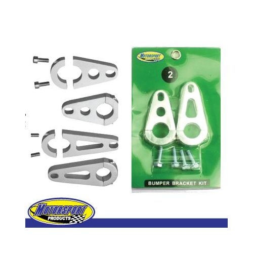 Motorsport Products Bumper Bracket Kit Yamaha Raptor 660 - Green