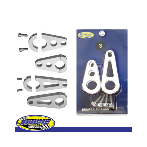 Motorsport Products Bumper Bracket Kit Yamaha Yfz450 & Honda Trx250Ex - Blue
