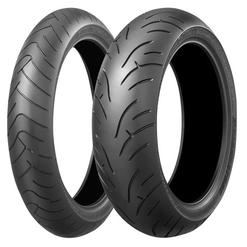 Bridgestone BT023 120/70ZR17 & 180/55ZR17 Touring Tyre Combo - Tubeless