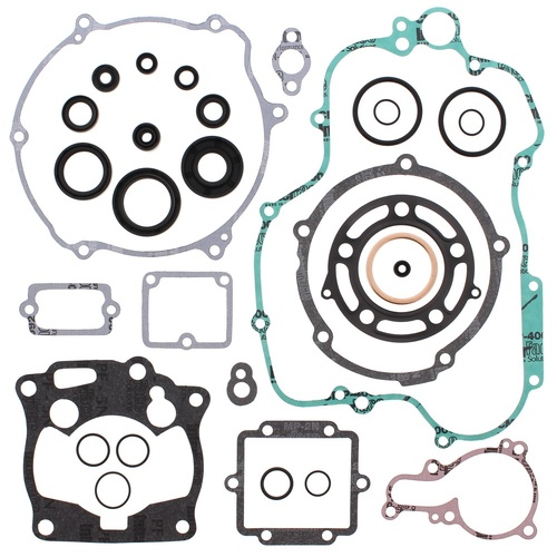 Vertex Complete Gasket Set with Oil Seals - Kawasaki KX125 95-97