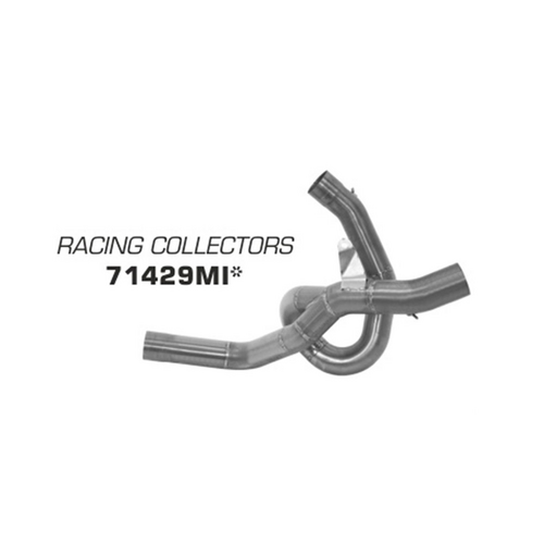ARROW Collector 71429MI [RAS]: Stainless 2:1 Non-Cat - DUC M/S 1200 & S 10>14