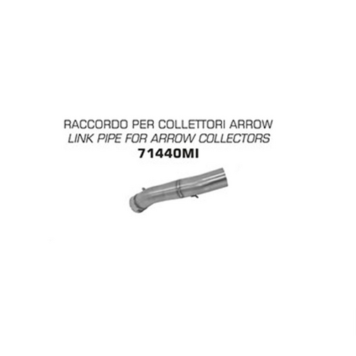 ARROW 71440MI Mid Link Pipe - Stainless - SUZUKI GSX-R 600/750