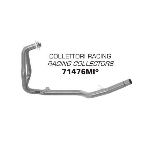 Arrow Racing 2:1 Header for Kaw Ninja 250/300 ('13-17) in SS