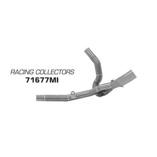 ARROW Collector 71677MI [RAS]: Stainless 2:1 Non-Cat - SU DL650/XT 17>20