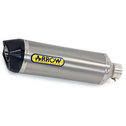 ARROW 71708PK Silencer - MAXI RACE-TECH Titanium with Carbon End Cap - YAMAHA FZ8 N/S