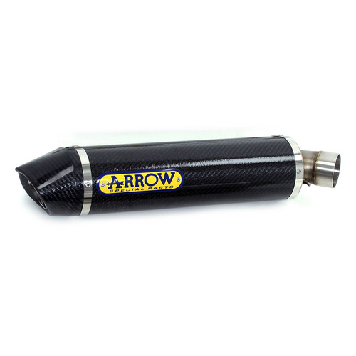 ARROW 71712MK Silencer - INDY-RACE Carbon Fibre with Carbon End Cap - HONDA CBR 600RR