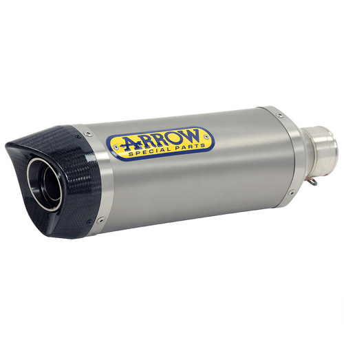 ARROW 71772PK Silencer - THUNDER Titanium with Carbon End Cap - SUZUKI GSX-R 600 & 750