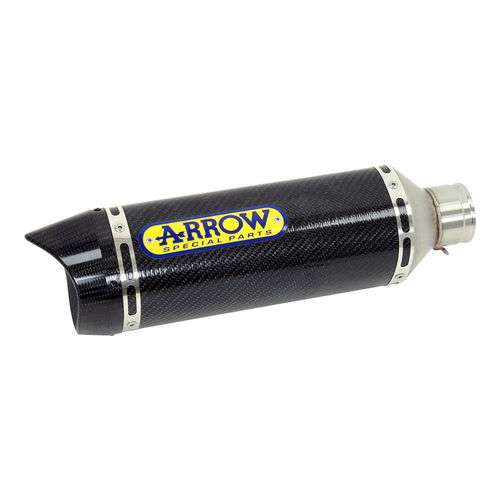 ARROW 71812MK Silencer - THUNDER Carbon Fibre with Carbon End Cap - YAMAHA MT-09