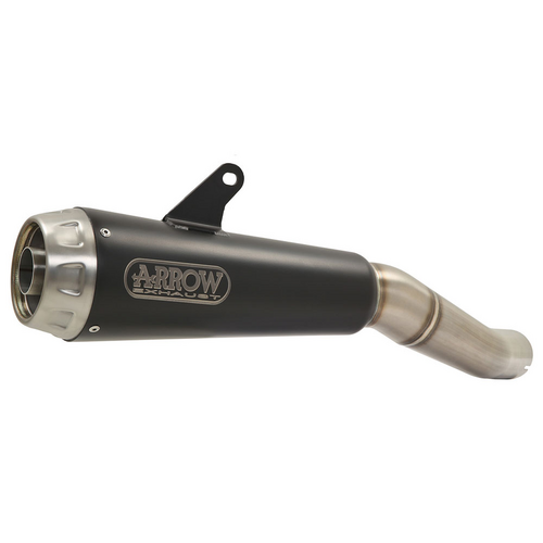 ARROW 71828PRN Silencer - PRO-RACE Nichrom Dark with Steel End Cap - SUZUKI GSX-S 1000