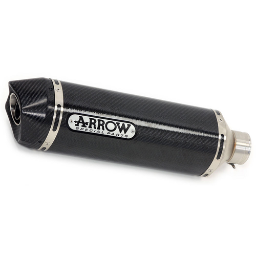 ARROW 71855MK Silencer - RACE-TECH Carbon Fibre with Carbon End Cap - SUZUKI GSX-R1000