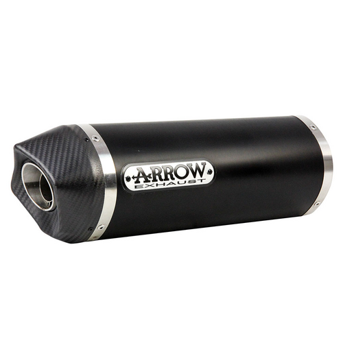 ARROW 71856AKN Silencer - RACE-TECH Aluminium Dark with Carbon End Cap - KAWASAKI Z 900