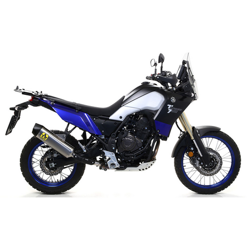 ARROW 72626PK Silencer - INDY RACE Titanium with Carbon End Cap - YAMAHA Tenere 700