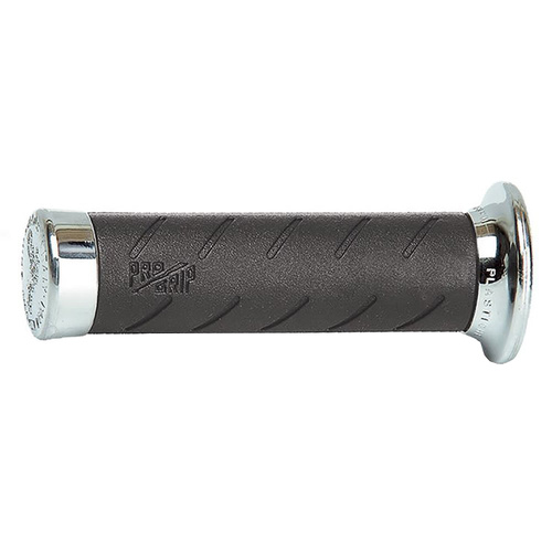 Progrip Black/Chrome Dual Density (22-25mm) 862 Cruiser Grips