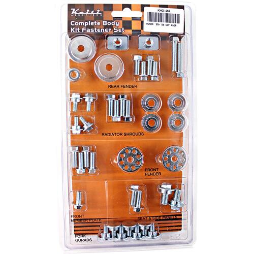 Keiti Complete Body Kit Fastener Set - Honda CR450R