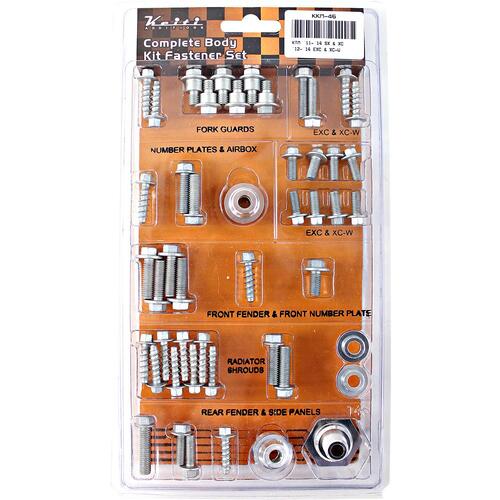 Keiti Complete Body Kit Fastener Set - KTM SX, XC, EXC, XC-W