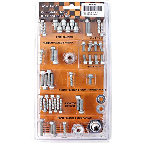 Keiti Complete Body Kit Fastener Set - KTM SX, XC, EXC, XC-W