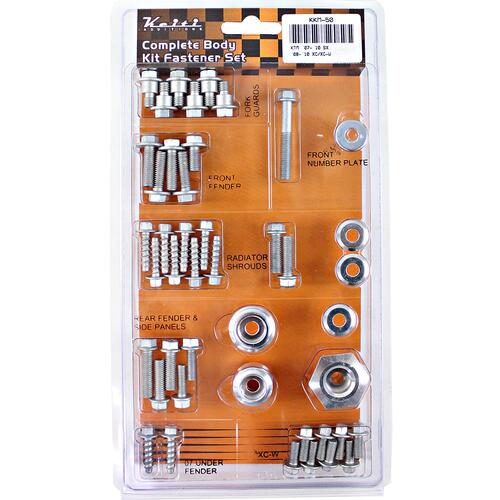 Keiti Complete Body Kit Fastener Set - KTM SX, XC, XC-W